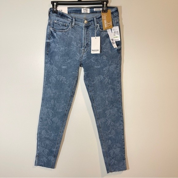 Kenzie Jeans The Ultimate High Rise Skinny Pippa Botanical Size 8/29 - Picture 1 of 7